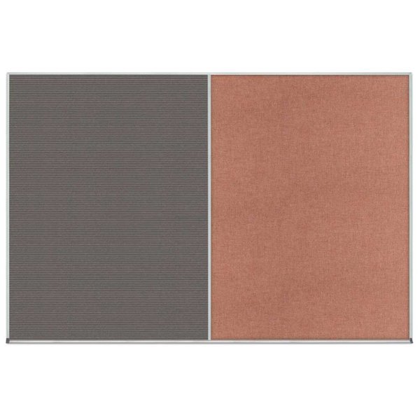 Enclosed Corkboard, 1 Door, 72
